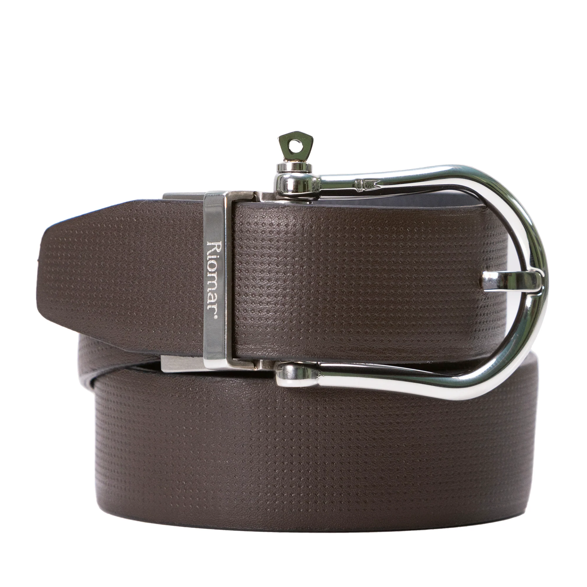 Riomar Reversible Belt: Fathom Blue / Fathom Brown - Image 3